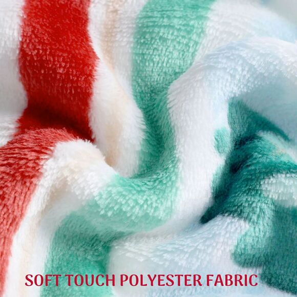 LED Christmas Tree Throw Blanket Soft Cozy Holiday Decor 3 Lighting Modes New - Picture 6 of 8